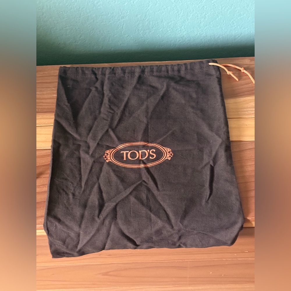 Tod's Drawsting Dust Bag for Purse/Shoe Storage, 12x15" Brown